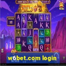 w6bet.com login